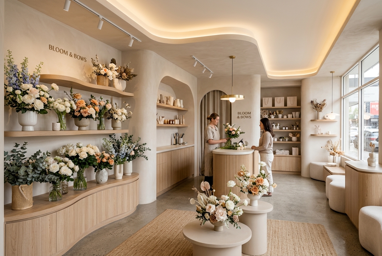 Flower Shop boutique reception